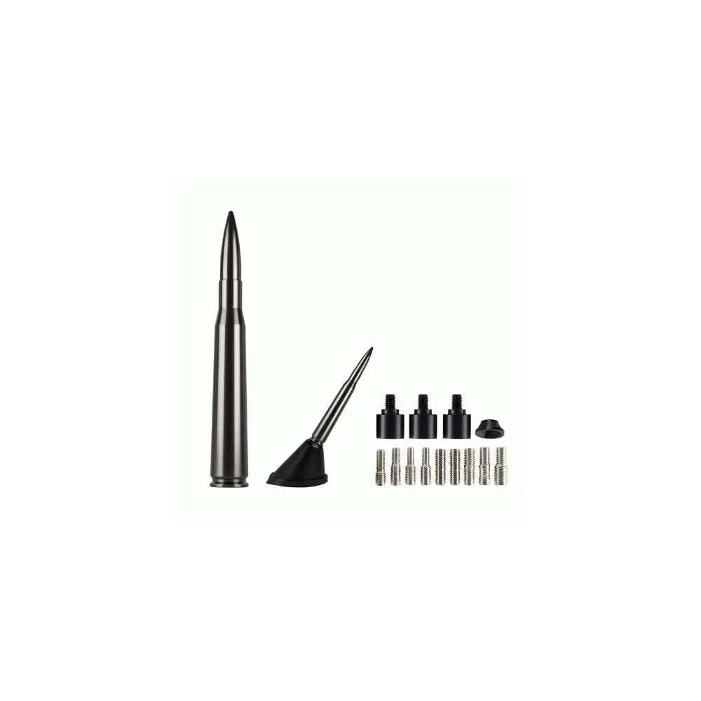 Gun Metal - .50 Caliber Replica Antenna - 5.5" - AMM50GM